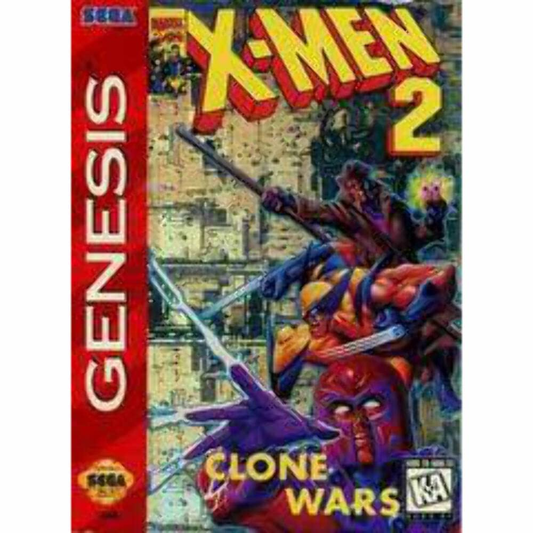 X-Men 2 The Clone Wars [Mega Hit Series] - Sega Genesis