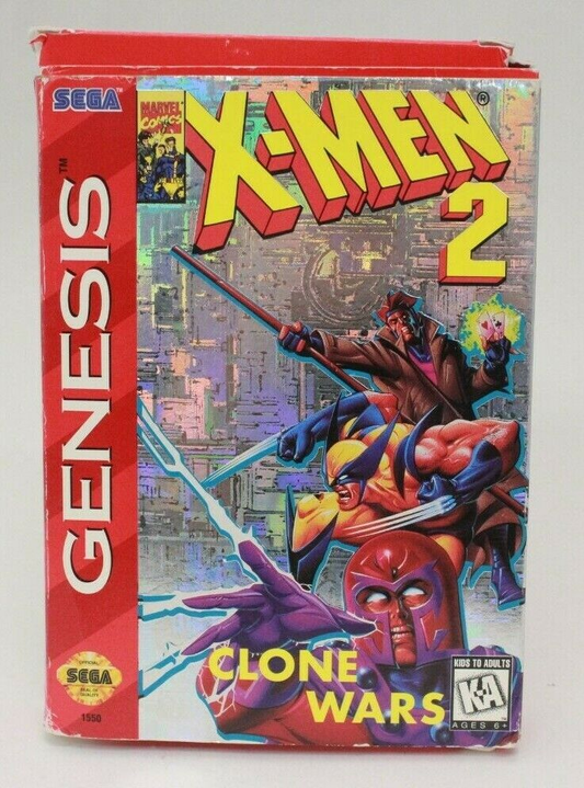 X-Men 2 The Clone Wars [Cardboard Box] - Sega Genesis