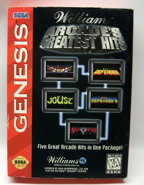 Williams Arcade's Greatest Hits [Cardboard Box] - Sega Genesis