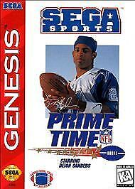 Prime Time NFL Football starring Deion Sanders [Cardboard Box] - Sega Genesis