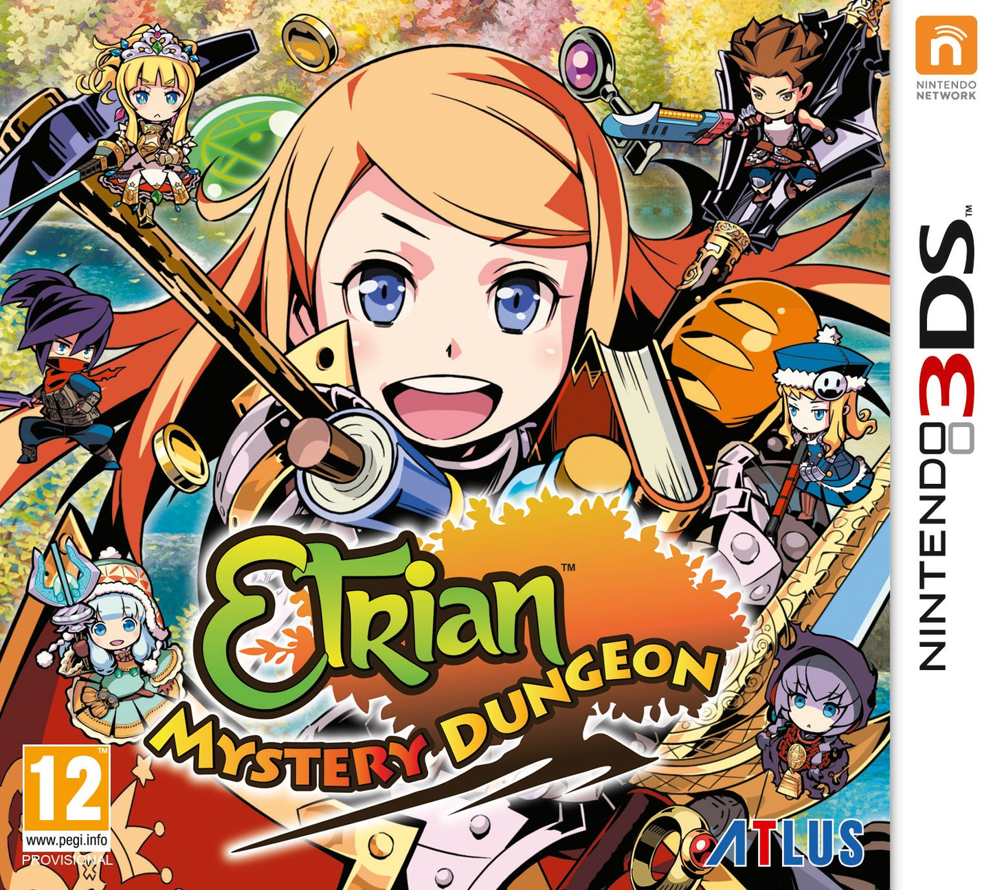Etrian Mystery Dungeon - Nintendo 3DS