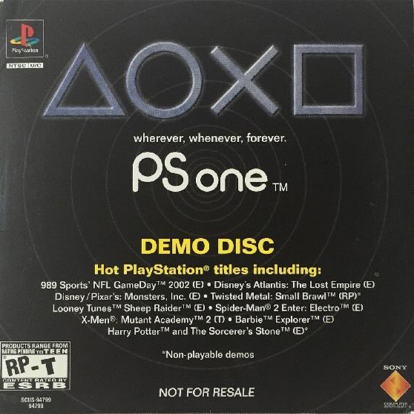 PSone Demo Disc - Playstation