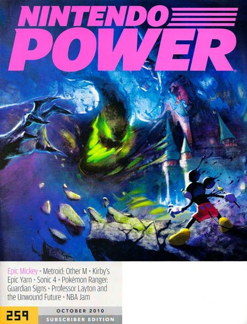 [Volume 259] Epic Mickey [Subscriber] - Nintendo Power