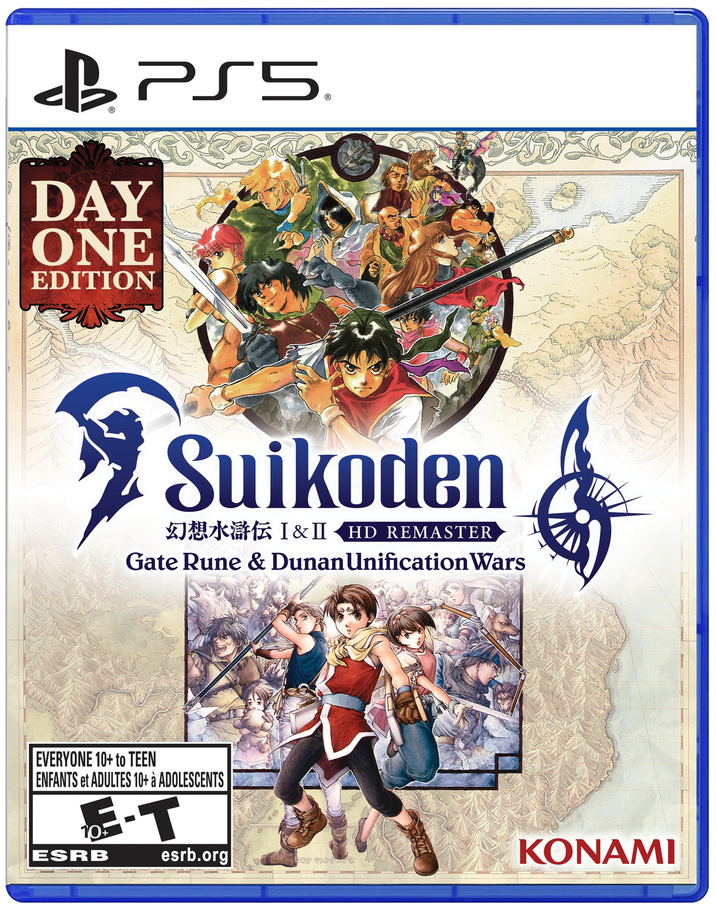 Suikoden I & II HD Remaster [Day One Edition] - Playstation 5